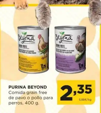 Alimerka Purina Beyond Comida Grain Free De Pavo o Pollo Para Perros, 400g oferta