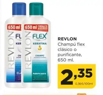 Alimerka Revlon Champú Flex Clásico o Purificante, 650ml oferta