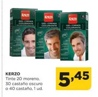 Alimerka Kerzo Tinte 20 Moreno, 30 Castaño Oscuro o 40 Castaño, 1ud oferta