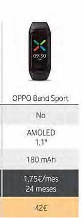 Vodafone Oppo band sport oferta