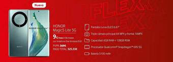 Vodafone Honor magic5 lite 5g oferta