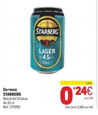 Makro Cerveza Starberg oferta