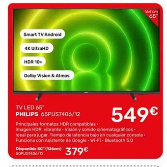 Cenor Tv led 65 oferta