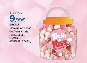 Costco Trolli gominolas besos de fresa y nata oferta