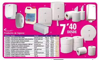 Folder Hygilander productos de higiene oferta
