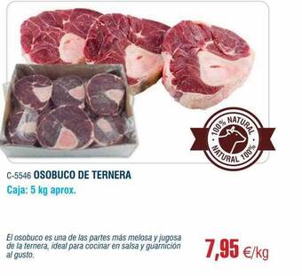 Abordo Osobuco de ternera oferta