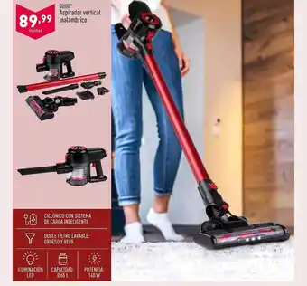 ALDI Quigg aspirador vertical inalámbrico oferta