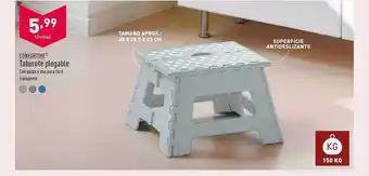 ALDI Confortime taburete plegable oferta