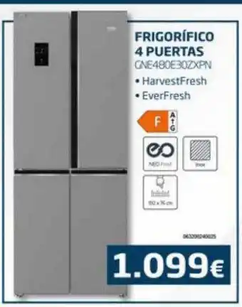 Tien 21 Frigorífico 4 puertas oferta