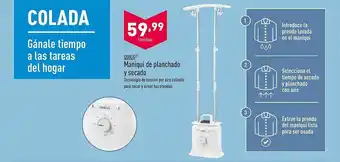 ALDI Quigg maniquí de planchado y secado oferta