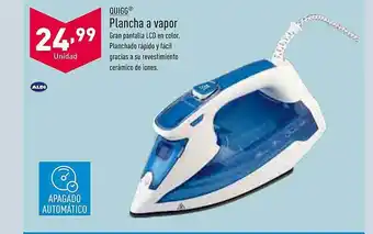 ALDI Quigg plancha a vapor oferta