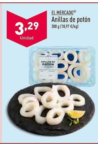 ALDI El mercado anillas de potón oferta
