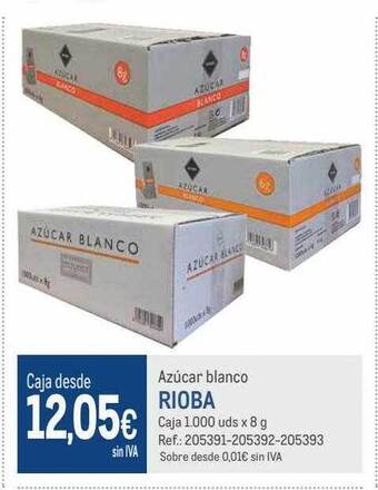Makro Azúcar blanco rioba oferta