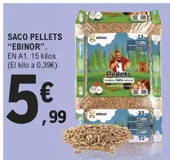 E.Leclerc Saco Pellets "Ebinor" oferta