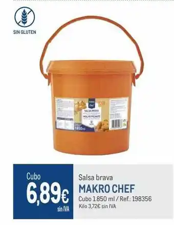 Makro Salsa brava makro chef oferta