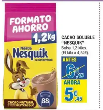 E.Leclerc Cacao Soluble "Nesquik" oferta