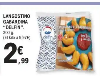E.Leclerc Langostino Gabardina "Delfín" oferta