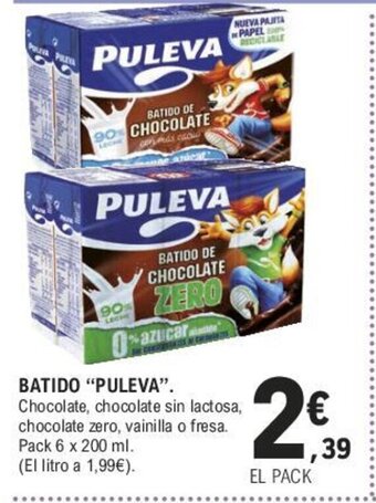E.Leclerc Batido "Puleva" oferta