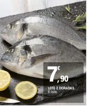 E.Leclerc Lote 2 Doradas oferta