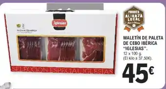 E.Leclerc Maletín De Paleta De Cebo Ibérica "Iglesias" oferta
