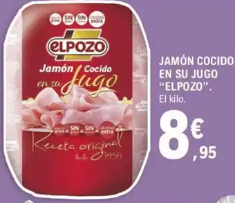 E.Leclerc Jamón Cocido En Su Jugo "Elpozo" oferta