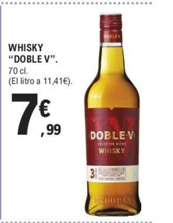 E.Leclerc Whisky "Doble V" oferta