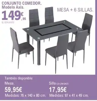 Conjunto Comedor