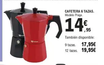 E.Leclerc Cafetera 6 Tazas oferta