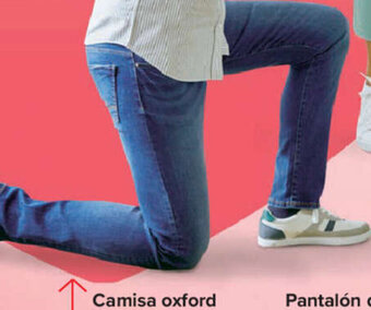 Carrefour Pantalón Denim Hombre oferta