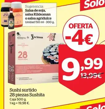 La Sirena Sushi oferta