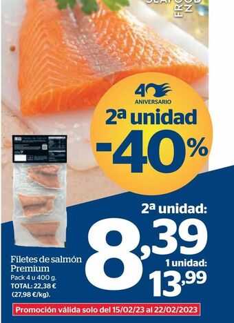 La Sirena Filetes de salmón premium oferta