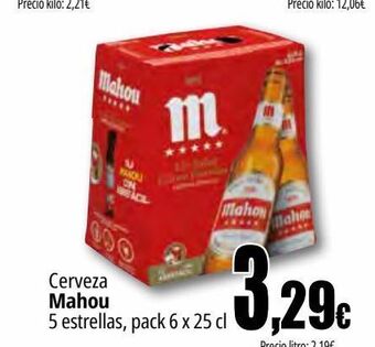 Unide Supermercados Cerveza mahou oferta