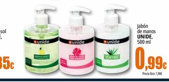 Unide Supermercados Jabón de manos unide oferta