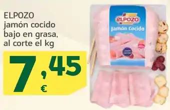 HiperDino Jamón cocido el pozo oferta