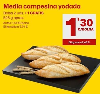 AhorraMas Pan oferta