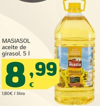 HiperDino Aceite de girasol oferta