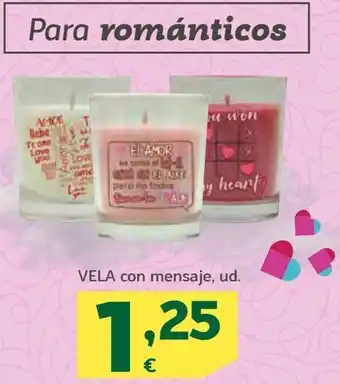HiperDino Vela perfumada oferta
