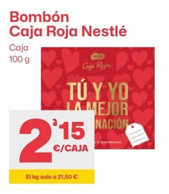 AhorraMas Bombones nestlé oferta