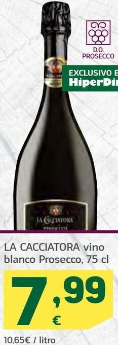 HiperDino Vino blanco oferta
