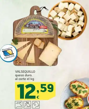 HiperDino Queso valsequillo oferta
