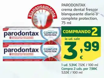 HiperDino Crema dental parodontax oferta