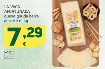 HiperDino Queso gouda oferta
