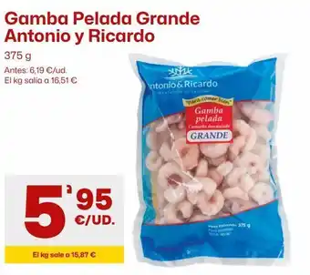 AhorraMas Gambas peladas oferta