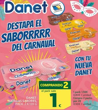 HiperDino Natillas danet oferta