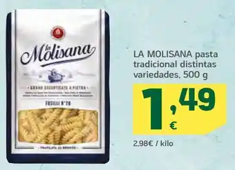 HiperDino Pastas la molisana oferta