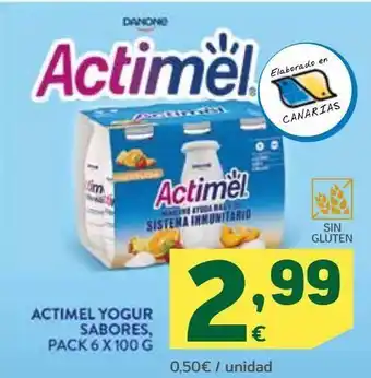 HiperDino Actimel danone oferta