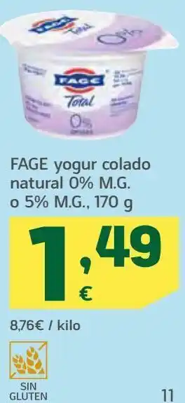 HiperDino Yogur fage oferta