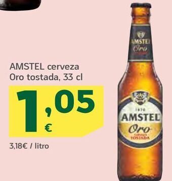 HiperDino Cerveza amstel oferta
