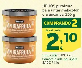 HiperDino Potito de frutas helios oferta