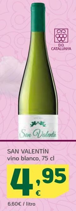 HiperDino Vino blanco oferta